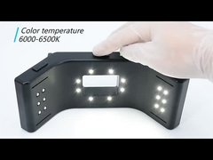 Лампа ортодонтического зубоврачебного проблескового света фотографии устная