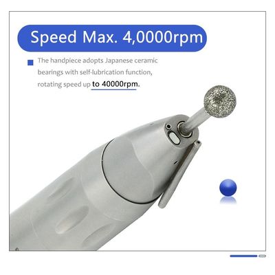 Прочный прямой носовой обтекатель Handpiece, оптическое волокно Handpiece нержавеющей стали зубоврачебное
