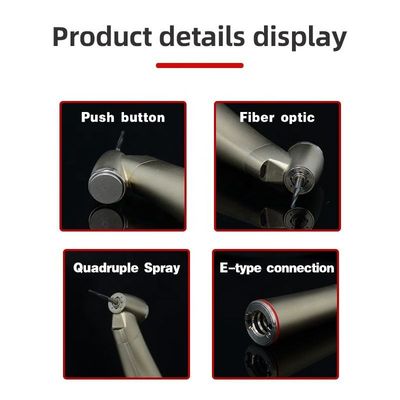 Оптическое волокно красного блока Handpiece кольца хирургического зубоврачебного практически
