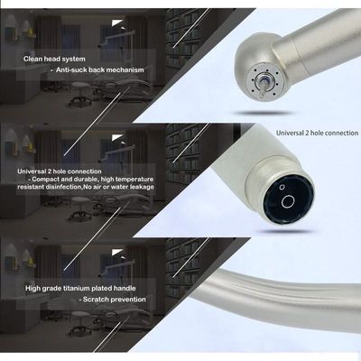 Малая скорость отверстия отверстия 4 набора 2 Handpiece студента академичная зубоврачебная против угол