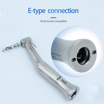 Быстрого хода блок Handpiece оптического волокна не зубоврачебный с вращающим моментом 80N