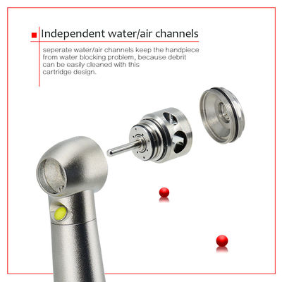 E - Пневматической турбины СИД блока Handpiece генератора быстрый ход Handpiece зубоврачебной зубоврачебный