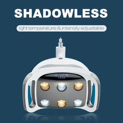 Shadowless зубоврачебный свет стула приведенный имплантировать хирургическую светлую двойную цветовую температуру